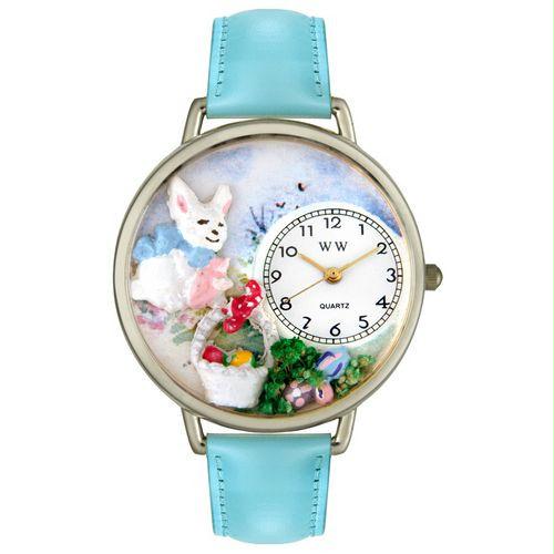Easter Eggs Watch in Silver (Large)