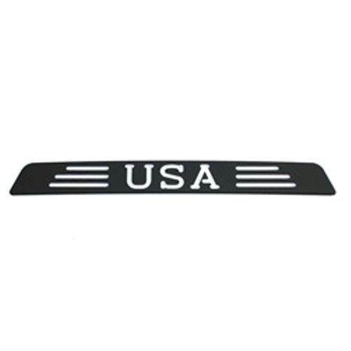 All Sales USA 3rd Brake Light Cover- Black Powdercoat