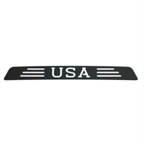 All Sales USA 3rd Brake Light Cover- Black Powdercoat