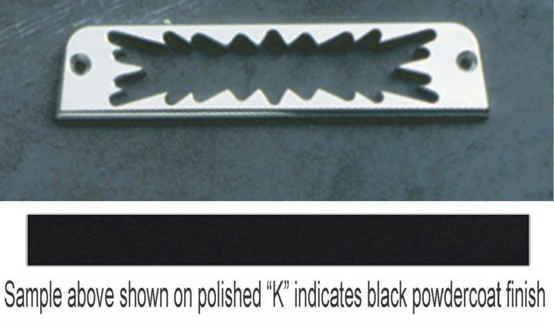 All Sales Blast 3rd Brk Light Cover-Black Powdercoat