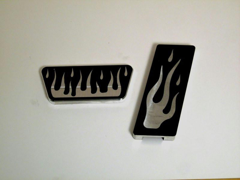 All Sales Flames- Black Powdercoat