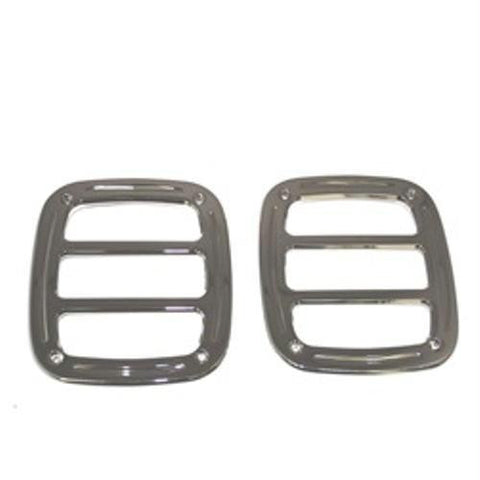 All Sales Taillight Covers - Pair Chrome