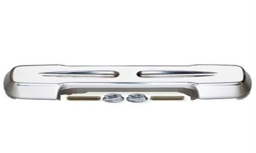 All Sales Windshield Strap Bar Chrome