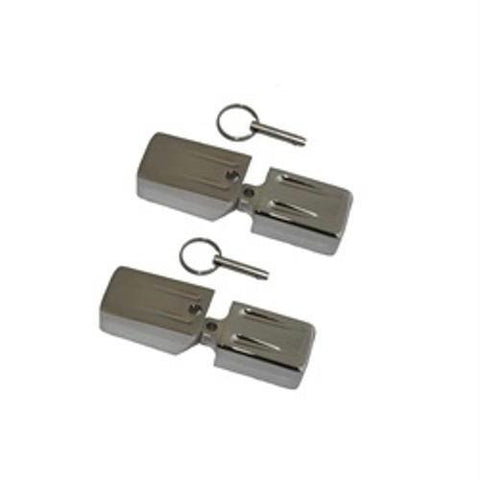 All Sales Hood Latch Pair - Chrome