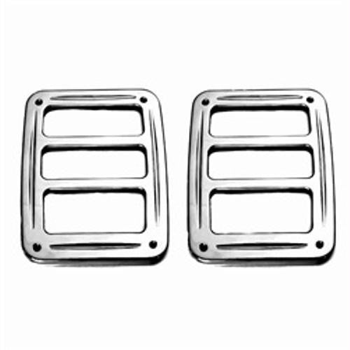 All Sales Taillight Covers - Pair Chrome