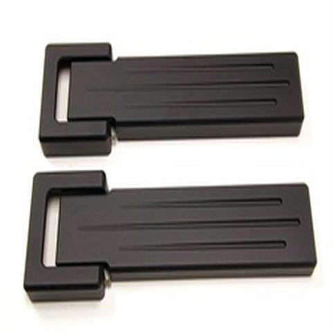 All Sales Tailgate Hinge Cover - 4 Pieces Black