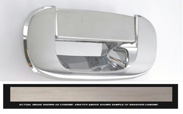 All Sales Brush Chrome Tailgate handle