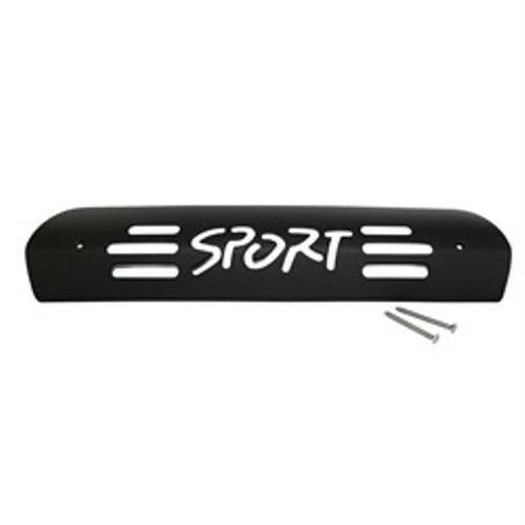 All Sales Sport 3rd Brake Light Cover-Black Powdercoat