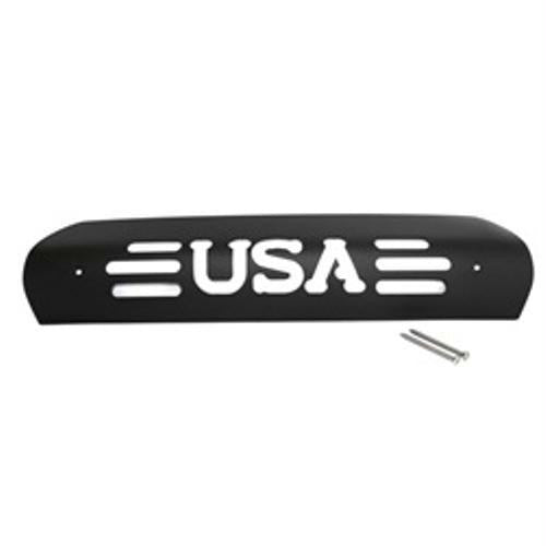 All Sales USA 3rd Brake Light Cover-Black Powdercoat