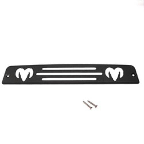 All Sales Ramshead 3rd Brake Light Cover-Black Powdercoat