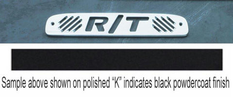 All Sales R-T 3rd Brake Light Cover-Black Powdercoat