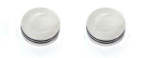 All Sales Interior Dash Knobs (set of 2)- O-ring Polished