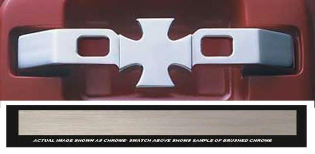 All Sales Brush Chrome Iron Cross Handle Only