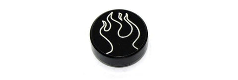 All Sales Interior Dash Knobs (4wd knob)- Flame Black