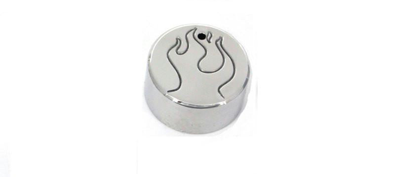 All Sales Interior Dash Knobs (4wd knob)- Flame Polished