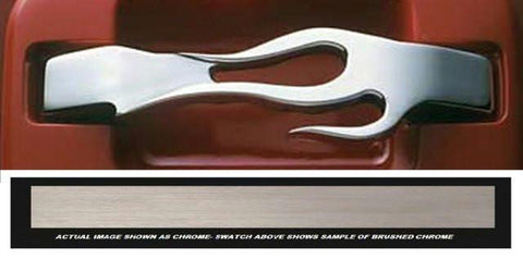 All Sales Brush Chrome Flame Handle Only