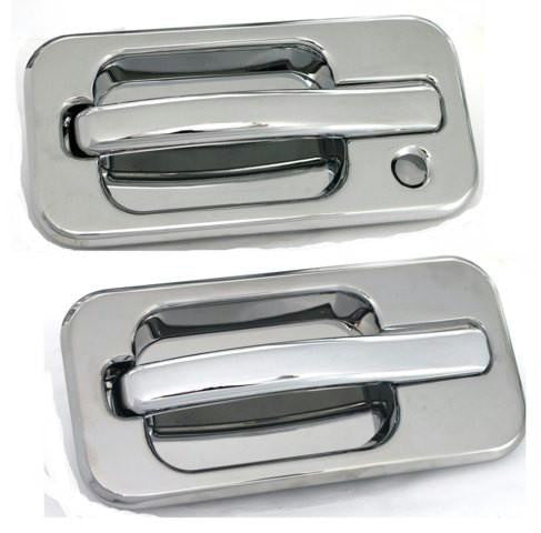 All Sales Chrome LH w-Lock hole & RH w-o Lock