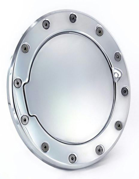 All Sales Race Style Billet Fuel Dr 7 1-8 Ring O.D. 5 1-8 Door O.D.-Chrome