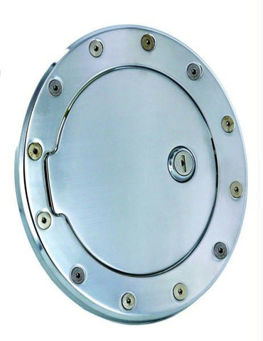 All Sales Race Style Billet Fuel Dr 7 1-8 Ring O.D. 5 1-8 Door O.D.-Polished locking