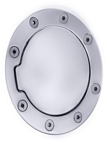 All Sales Race Style Billet Fuel Dr 5 3-4 Ring O.D. 4 1-8 Door O.D.-Chrome