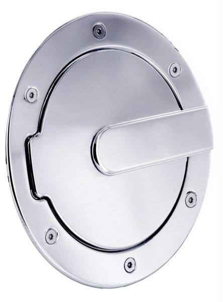 All Sales Race Style Billet Fuel Dr 7 Ring O.D. 5 1-8 Door O.D.-Brushed Chrome