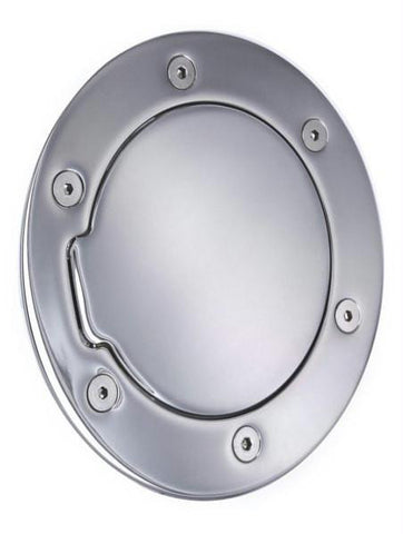 All Sales Race Style Billet Fuel Dr 7 1-8 Ring O.D. 5 1-8 Door O.D. -Chrome