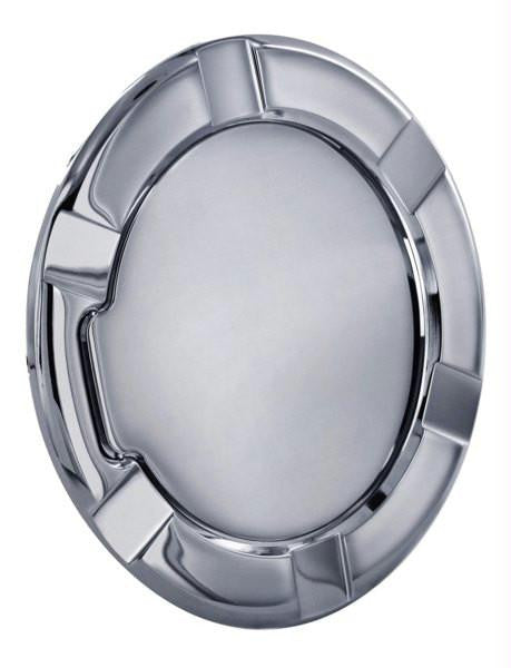 All Sales Striker Style Billet Fuel Dr 7 1-8 Ring O.D. 5 1-8 Door O.D. -Brushed Chrome