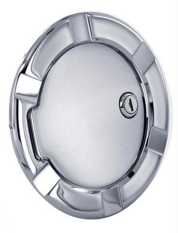 All Sales Striker Style Billet Fuel Dr 7 1-8 Ring O.D. 5 1-8 Door O.D. -Chrome Locking