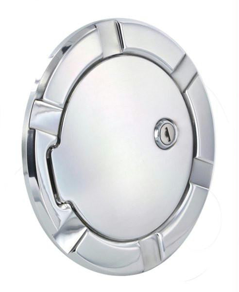 All Sales Striker Style Billet Fuel Dr 7 1-8 Ring O.D. 5 1-8 Door O.D. -Polished locking