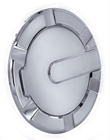 All Sales Striker Style Billet Fuel Dr 7 1-8 Ring O.D. 5 1-8 Door O.D. -Chrome