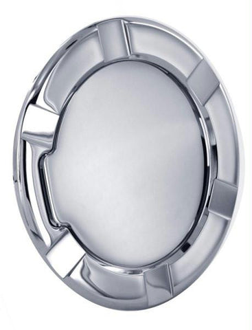 All Sales Striker Style Billet Fuel Dr 6 5-16 Ring O.D. 4 1-2 Door O.D.-Brushed Chrome