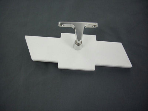 All Sales 8 Inch Bowtie Mirror White