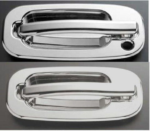 All Sales Chrome LH w-Lock hole & RH w-o Lock