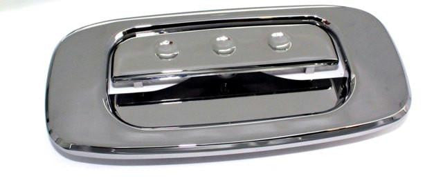 All Sales Chrome Tailgate assembly-dimple