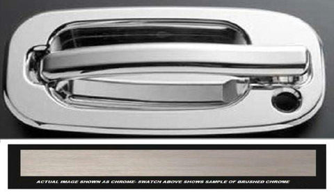 All Sales Brush Chrome Tailgate assembly