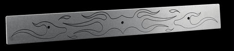 All Sales Front Sill Plate Flame-Brushed