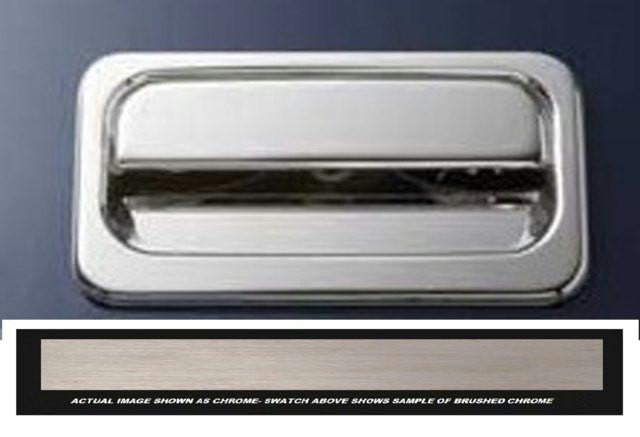 All Sales Brush Chrome Tailgate assembly