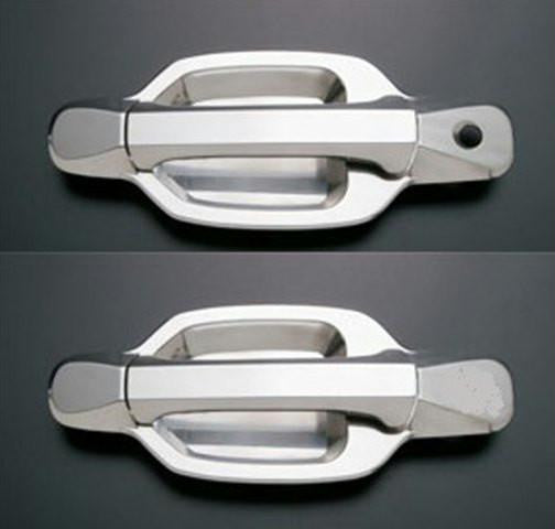 All Sales Chrome LH w-Lock hole & RH w-o Lock