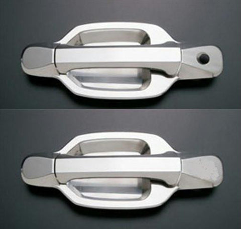 All Sales Chrome LH w-Lock hole & RH w-o Lock