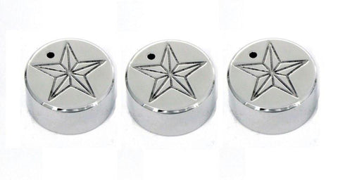 All Sales Head Light Knob (1 Knob)- Star Polished