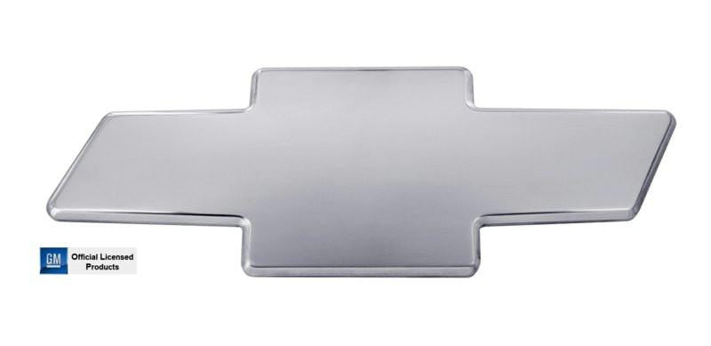 All Sales Chevy Bowtie Grille Emblem W-O Border- Polished