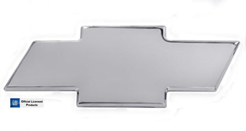 All Sales Chevy Bowtie Tailgate Emblem W-O Border- Chrome