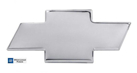 All Sales Chevy Bowtie Tailgate Emblem W-O Border- Chrome