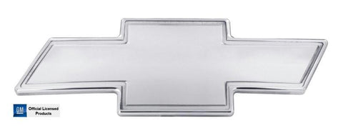 All Sales Chevy Bowtie Grille Emblem W-Border- Chrome