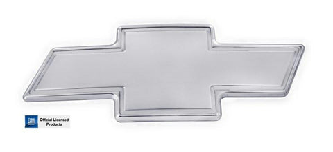 All Sales Chevy Bowtie Grille Emblem W-Border- Chrome