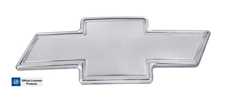 All Sales Chevy Bowtie Grille Emblem W-Border- Polished