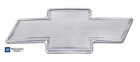 All Sales Chevy Bowtie Grille Emblem W-Border- Polished