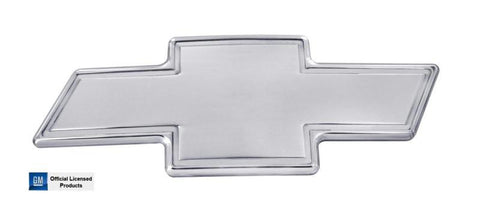 All Sales Chevy Bowtie Grille Emblem W-Border- Polished