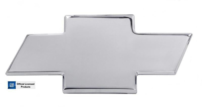 All Sales Chevy Bowtie Grille Emblem W-O Border- Polished