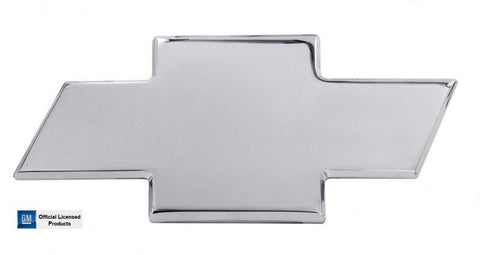 All Sales Chevy Bowtie Grille Emblem W-O Border- Polished